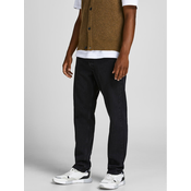 JACK & JONES Kavbojke JJIChris JJOriginal  črn denim