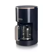 Ariete Breakfast AR1394BK Aparat za filter kafu, Do 12 šoljica, Crni