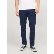 Dark blue chino pants Jack & Jones Marco - Men