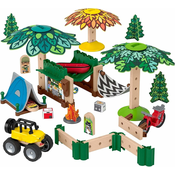 Fisher-Price Gradbeni set - Wonder Makers Soft Slumber Campground, 60 kosov