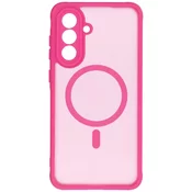 OEM FULL MATTE MAG COVER etui, združljiv z MagSafe za SAMSUNG A56, roza