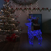 Ukrasni božicni sob s 90 LED žarulja 60 x 16 x 100 cm akrilni
