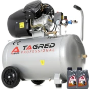 Kompresor ulja, kompresor 3500W 100L 230V 2 klipa, separator, ulja TA361