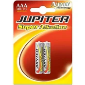 JUPITER ALKALNE BATERIJE AAA-LR03-1,5 V. - 2 ENOTI., (22030421)