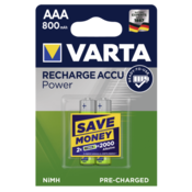 10x2 Varta Rechargeble Accu NiMH 800 mAh Micro