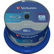 Verbatim BD-R SL (6x, 25GB),NON-ID, 50 keksov