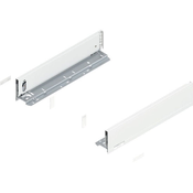 BLUM LEGRABOX pure stranica predala, višina M, ND 400, svilnato bela, mat
