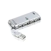 ATEN UH275Z-AT-G razdelilni vmesnik USB 2.0 480 Mbit/s Srebrna