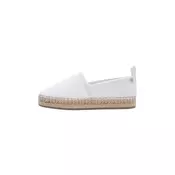 Calvin Klein Espadrile Oblique Espadrille Canvas HW0HW02931 Bela