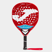 TOURNAMENT SOFT PADDLE RACKET RED WHITE ONE SIZE