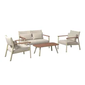 Ambia Garden VRTNI SET aluminij naravne barve naravne barve, bež