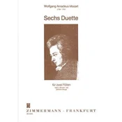 MOZART:SECHS DUETTE KV 156 HEFT 1 2 FLOTEN