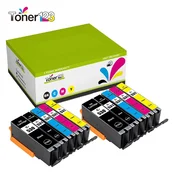 toner123 Komplet Canon 2x PGI-530PGBK + 8x CLI-531 (BK,C,M,Y)/Canon Pixma TS8750, TS8751 kompatibilne kartuše (10) - 2x pigmentna črna, 2x črna, 2x cyan, 2x magenta, 2x rumena