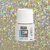 Barva za usnje Pebeo Setacolor matt/satin 45 ml - mavrične bleščice