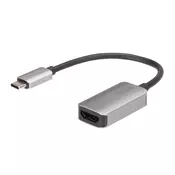 Aten UC3008A1-AT zunanja USB grafična kartica 4096 x 2160 slikovnih pik srebrna