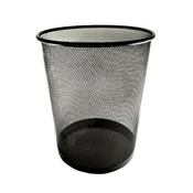 Žični koš za odpadke črn 18L LD01-158