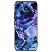 Silikonski črni ovitek za Xiaomi Poco C75 - Iris liquid