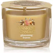 Yankee Candle Glistening Leaves votivna sveča glass 37 g