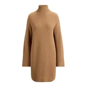 Lauren Ralph Lauren Pletena obleka kamela
