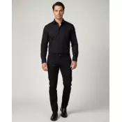 Elit Fashion Muška košulja, Regular fit, Crna