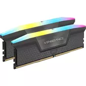 RAM Corsair Vengeance DDR5 64GB (2x32GB) 6000MHz CMH64GX5M2D6000Z40 RGB