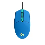 LOGITECH LOGITECH G203 modra žična USB 8000 DPI igralna miška, (21956916)