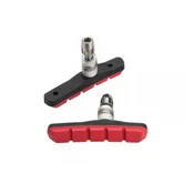 Jagwire Zavorne gumice JS908 Basics Comp mtb XC - Rdeča