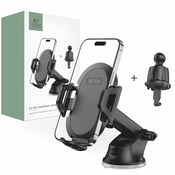 AVTO NOSILCI TECH-PROTECT V5 UNIVERSAL DASHBOARD & VENT CAR MOUNT BLACK