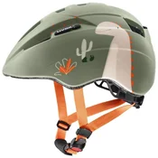 Uvex kid 2 cc otroška čelada, siva/zelena, 46-52 cm