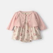 Carters komplet 2/1(bodihaljina,bolero)devojcice