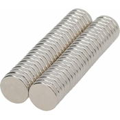 3DJAKE 50-delni set magnetov N35 - 10 x 2 mm