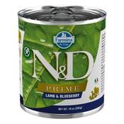 N&D DOG PRIME Adult Jagnječje meso z borovnicami 285g