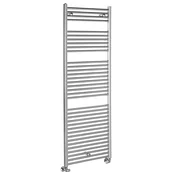 ALYA ploski kopalniški radiator 600x1703mm, krom - Chrome - 600x1703 mm - Aqualine - ALYA - 24 - Jeklo - Oblika H - Oblika H - 600 - 1703 - 8.9 - 14