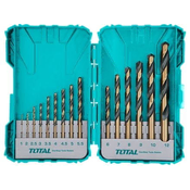 Total Vrtalniki TACSDL51501 Drill bits, set of 15, HSS