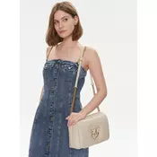 Ročna torba Pinko Love Click Puff Classic PE 24 PLTT 101585 A10F Écru