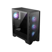 MSI MAG FORGE 321R AIRFLOW racunalno kucište Midi Tower Crno, Prozirno