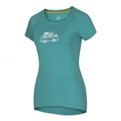 Ženska majica OCÚN Raglan T, zelena porcelanasta van (S)