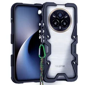 GS Trpežen oklepni ovitek za Realme 14 Pro+ 5G - črn