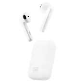 Slušalice+mikrofon TnB Shiny - White/White - Bluetooth