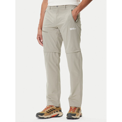 Jack Wolfskin Pohodne hlače Pico Trail A63905 Bež Regular Fit