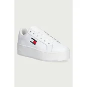 Tommy Jeans TJW FLATFORM SNEAKER superge ženske usnjene