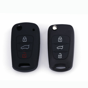 888 CAR ACCESSORIES Silikonska navlaka za ključeve crna Kia