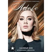 Wall calendar 2025: Adele (A3 29,7 x 42 cm)