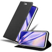 Cadorabo Cadorabo Ohišje, združljivo z Huawei MATE 20 v klasična črna - Zaščitni ovitek z magnetnim zapiranjem, stoječo funkcijo in režo za kartice, (20563691)