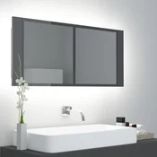 TV ormaric crni s crnim mramornim staklom 100 x 40 x 40 cm