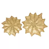 2-piece glass plate set, 18cm/21cm, White Elegance - Nuova R2S