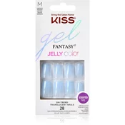 KISS Gel Fantasy Jelly Color umetni nohti Jelly Crushin 28 kos