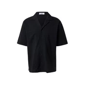 DAN FOX APPAREL Srajca Roman, črna