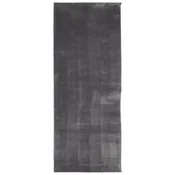 Vidaxl Preproga s kratkimi vlakni mehka pralna antracitna 80x200 cm