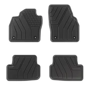 Rubber car mats VW Polo 2017-2024